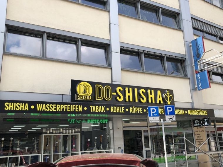 Do-Shisha – Fassadenblende & Werbefahne