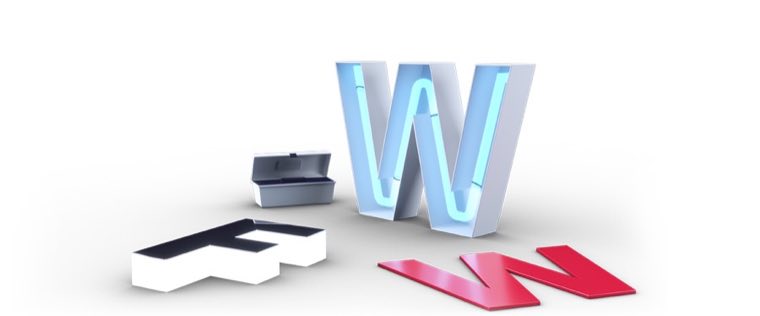 Profilbuchstaben – Einzelbuchstaben in 3D