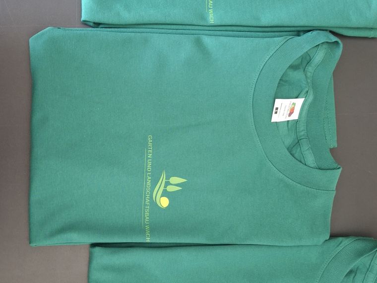 Deich Landschaftspflege &ndash; T-Shirts in Firmengrün
