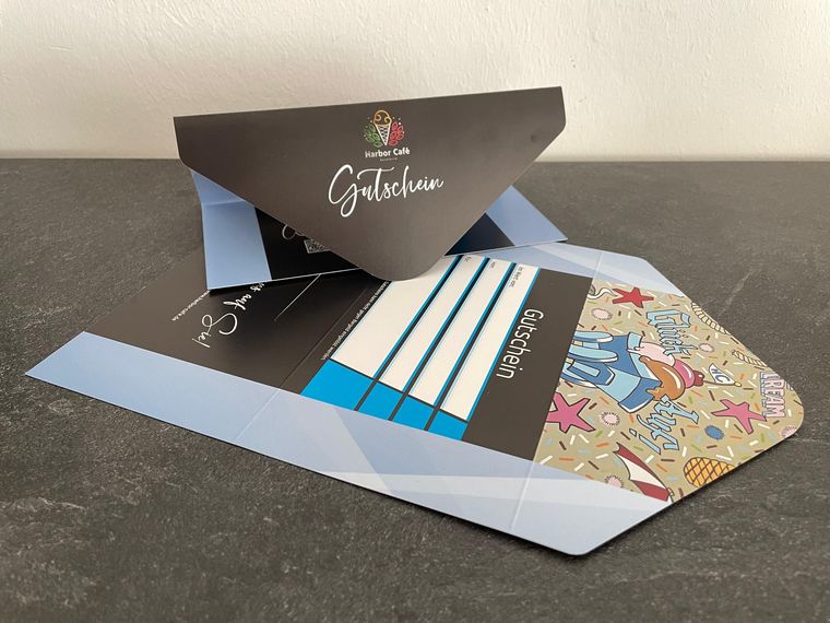 Harbor Café &ndash; Gutschein mit Kuvert