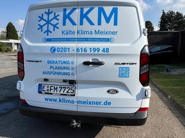 Kälte Klima Meixner &ndash; Heckbeschriftung Ford Transit