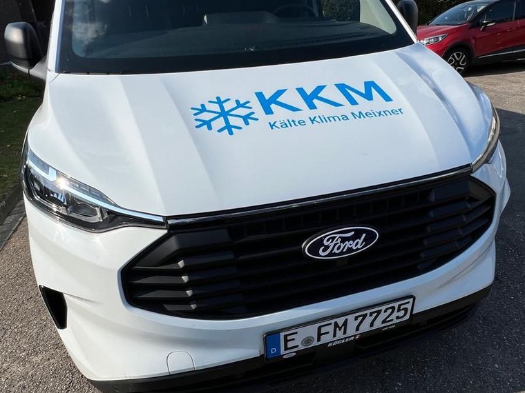 Kälte Klima Meixner &ndash; Motorhaubenlogo Ford Transit