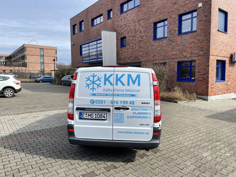 Kälte Klima Meixner &ndash; Heckbeschriftung Vito