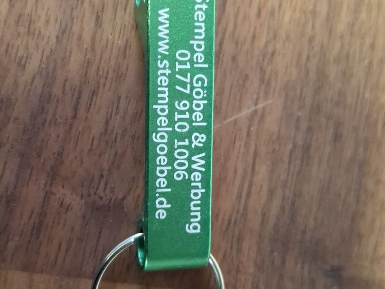 Stempel Göbel &ndash; Schlüsselanhänger aus Gurtband