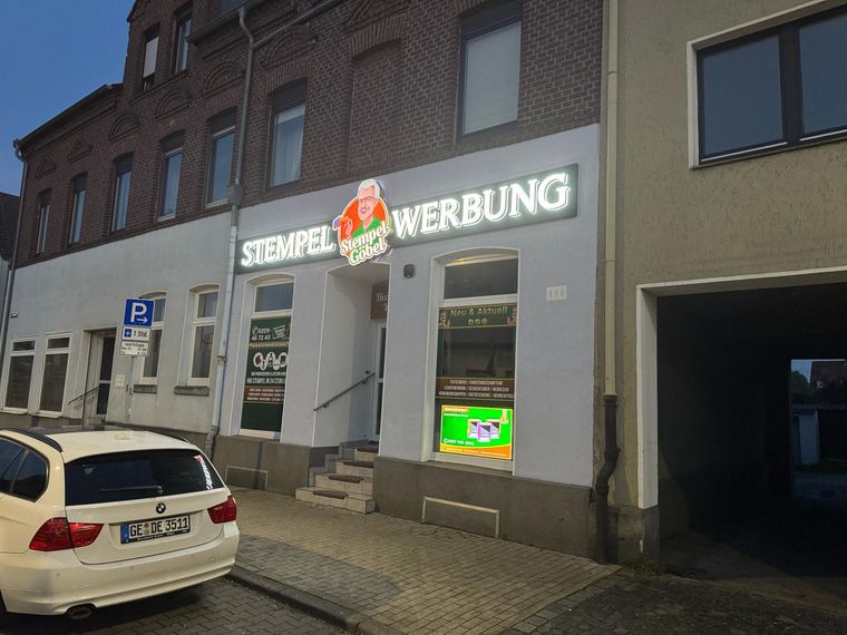 Stempel Göbel & Werbung &ndash; Unser Ladenlokal in Gelsenkirchen