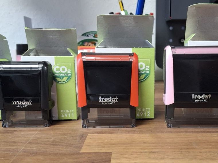 Trodat Printy &ndash; Automatikstempel in vielen Farben